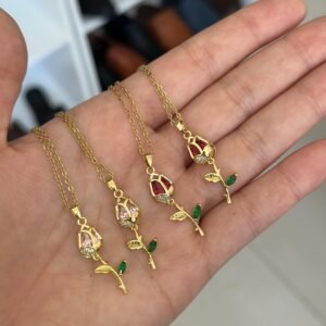 Cadena Tulipán Femenina – Collar Elegante y Delicado para Mujer